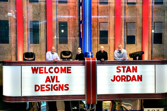 AVL Designs Inc designer Stan Jordan at ETC headquarters