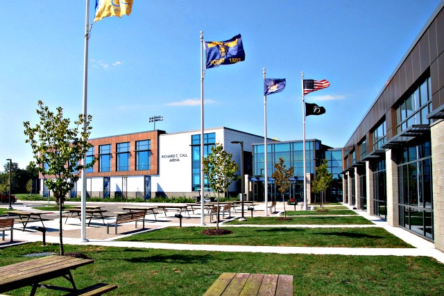 Athletic complex at SUNY Genesee Community College