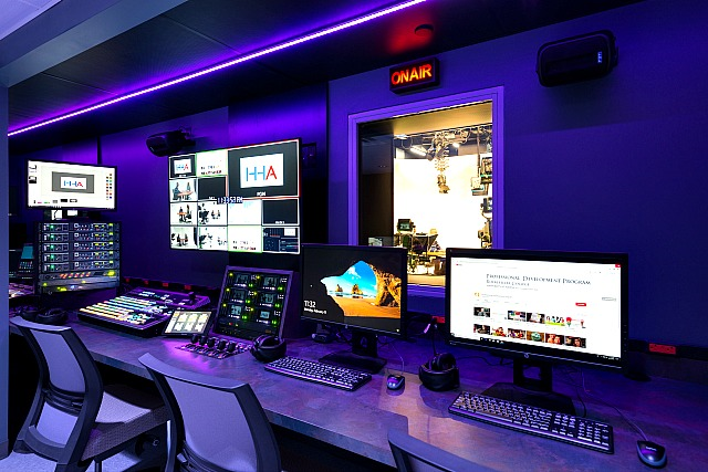 U Albany PDP broadcast studio