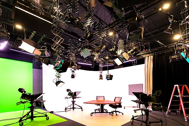 SUNY Albany broadcast studio pic