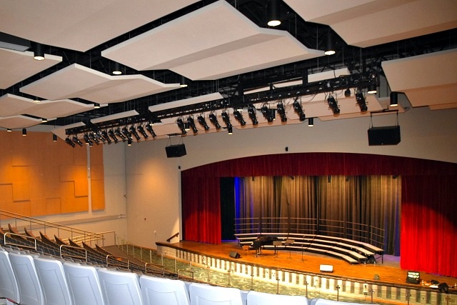 school auditorium stage