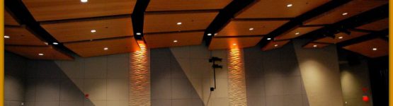SUNY Cobleskill auditorium renovation #acoustics #audio #lighting #rigging #design