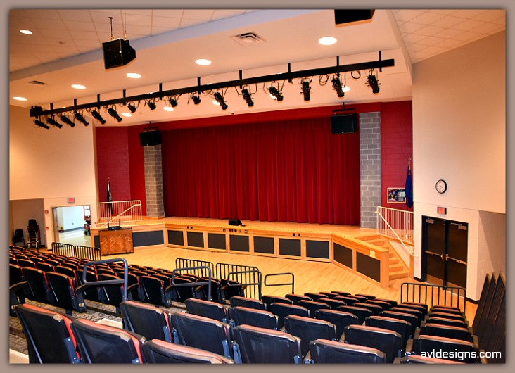 school auditorium stage