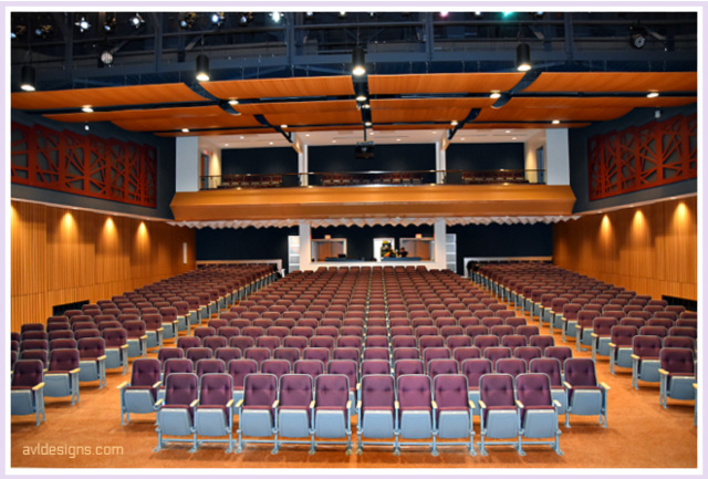 high school auditorium design