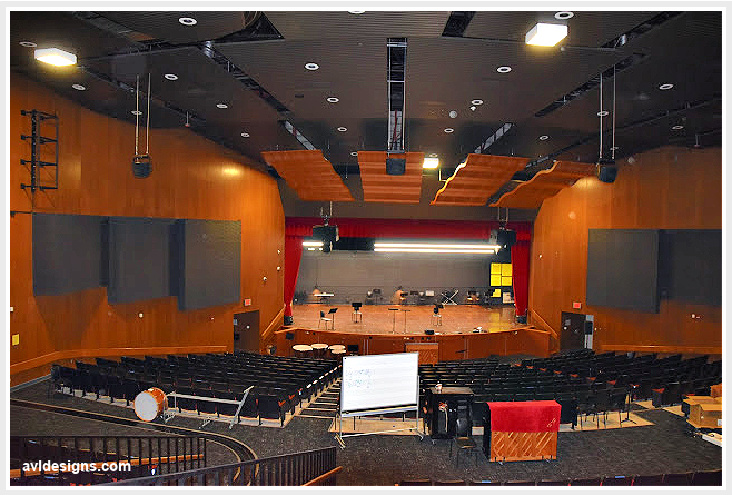 East High School auditorium after renovations. 