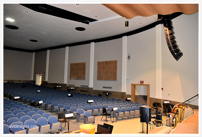 Williamsville's South High School auditorium. after redo 