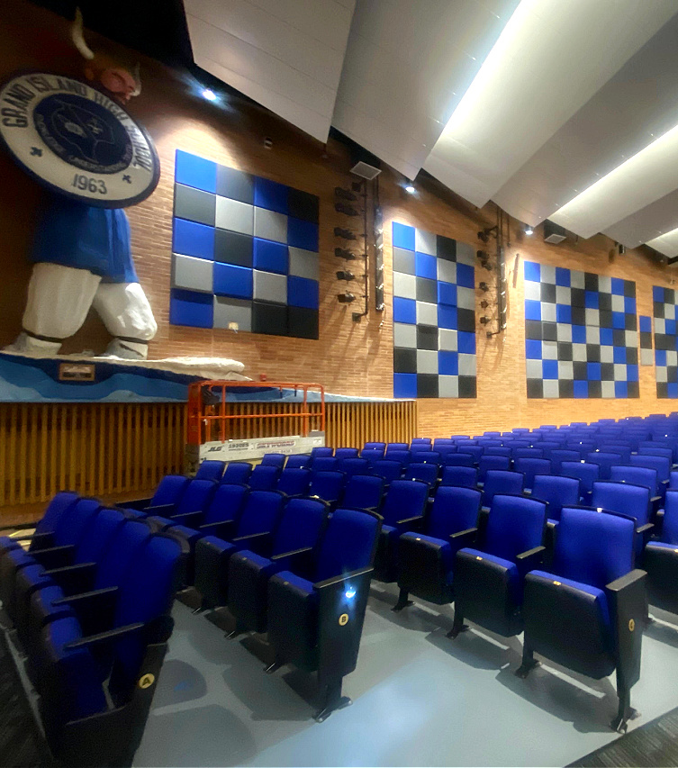 Auditorium of Grand Island NY High School 