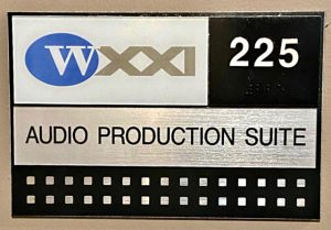 WXXI production studio sign