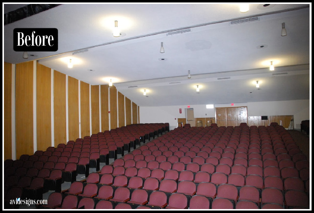 south colonie before the auditorium renovation