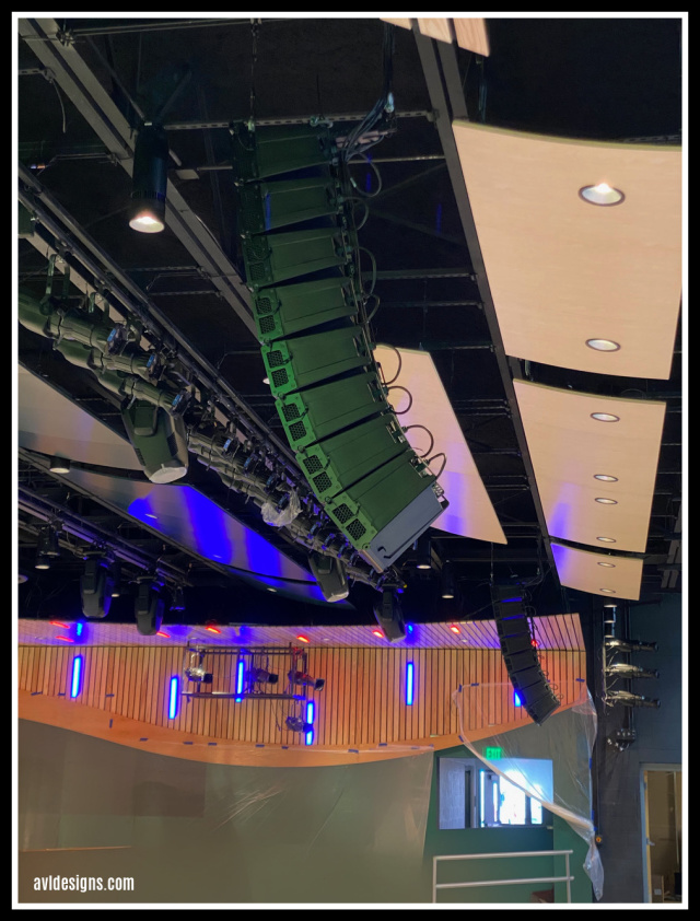 line array speakers